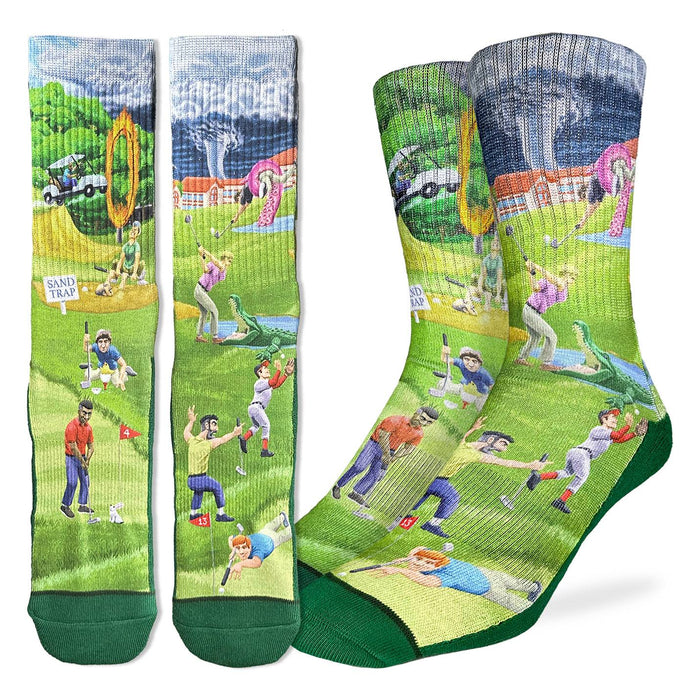 Men's Crazy Golf Socks