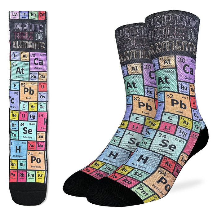 Men's Periodic Table of Elements Socks
