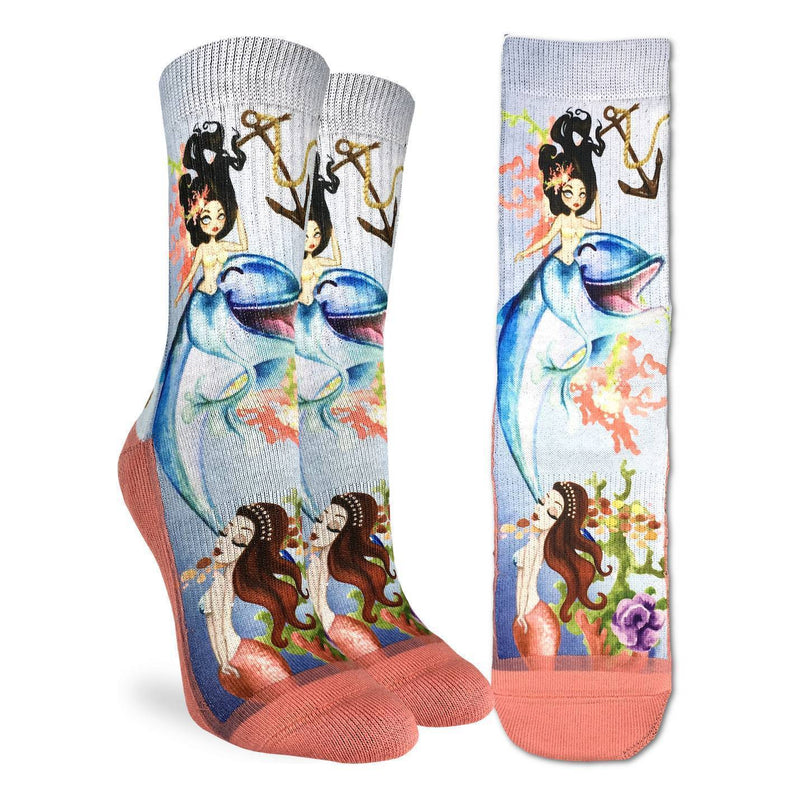 Women's Mermaids & Dolphins Socks
