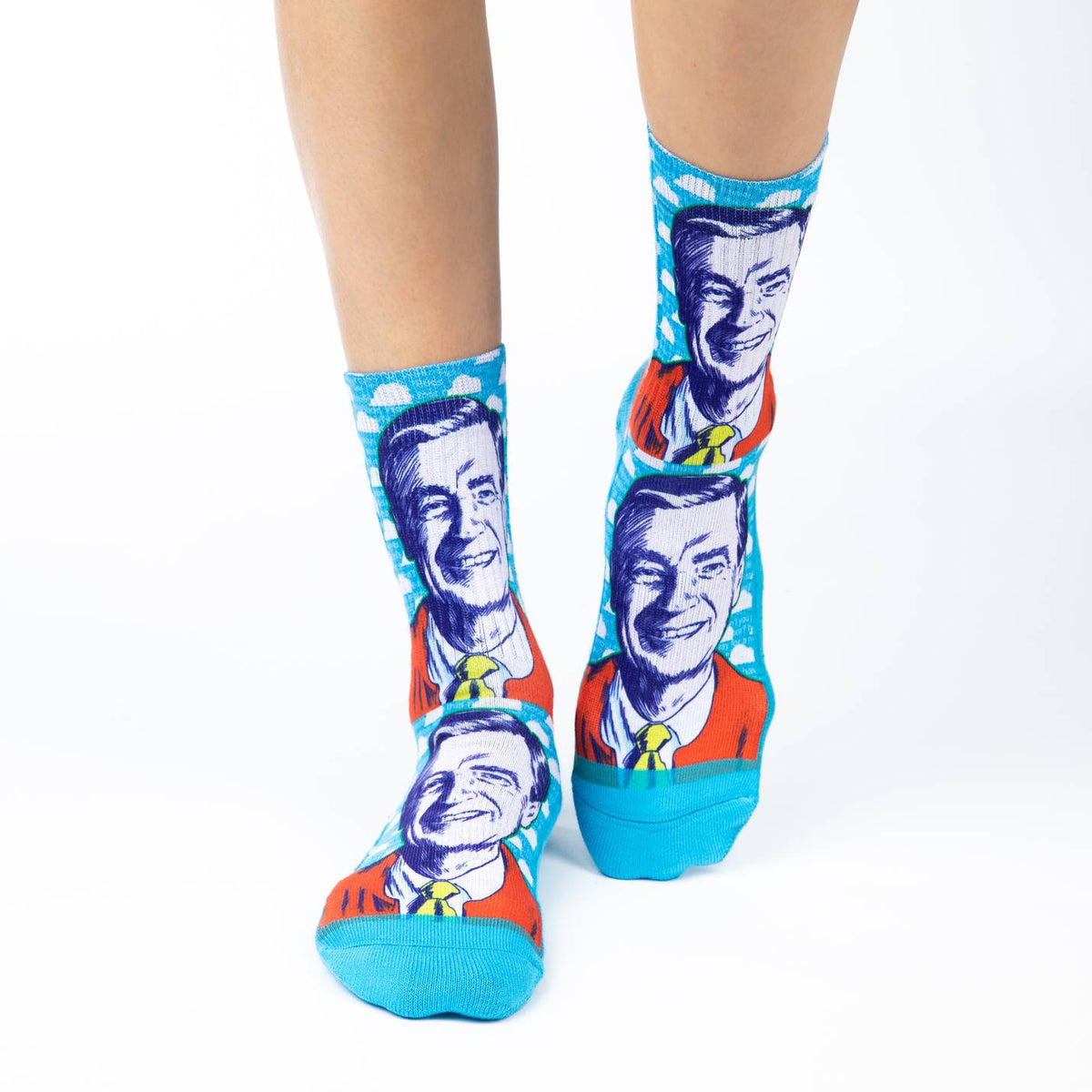 Women's Mister Rogers Pop Art Socks