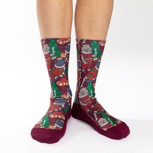 Women's Christmas Cats Socks