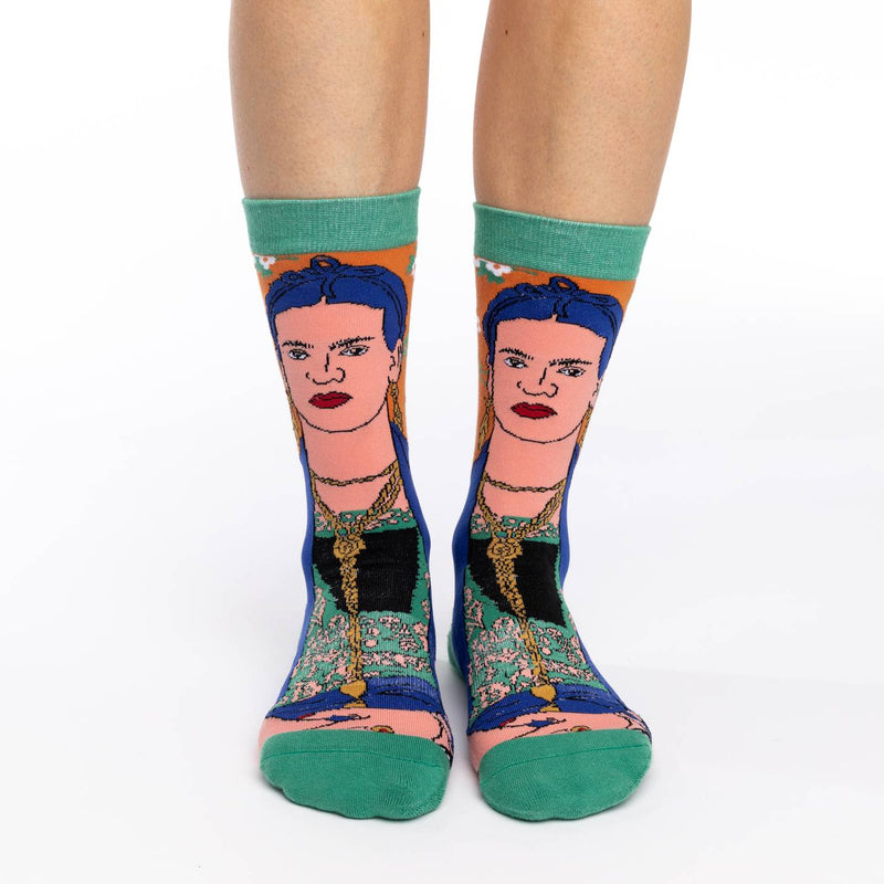 Women's Frida Kahlo, Self Portrait Socks