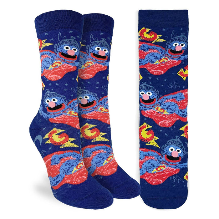 Women's Super Grover, Sesame Street Socks