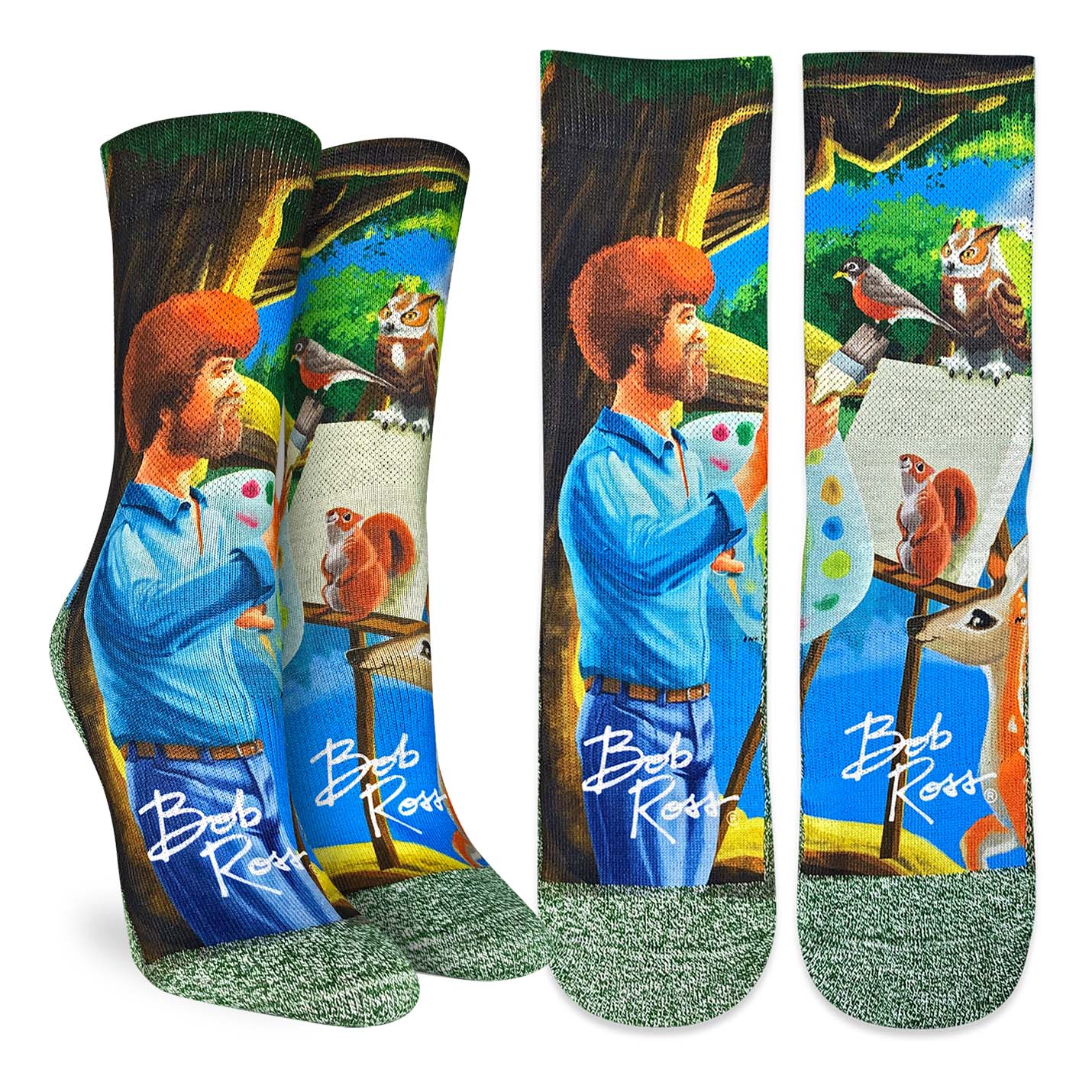 Women s Bob Ross Painting Socks