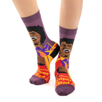 Women's James Brown, Super Bad Socks