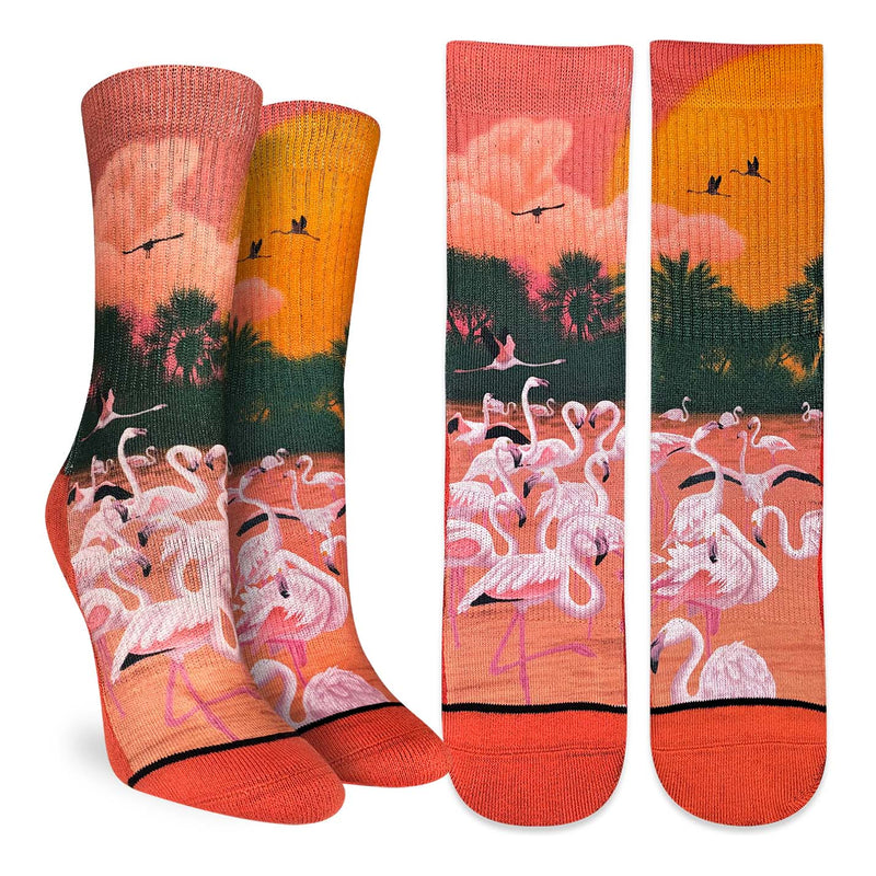 Women's Flamingos in the Sunset Socks