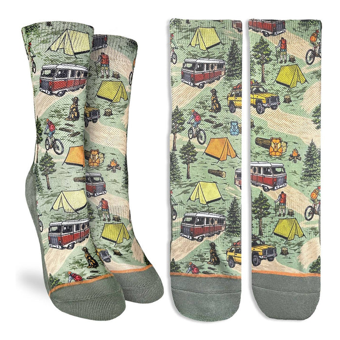 Women's Vintage Camping Trip Socks
