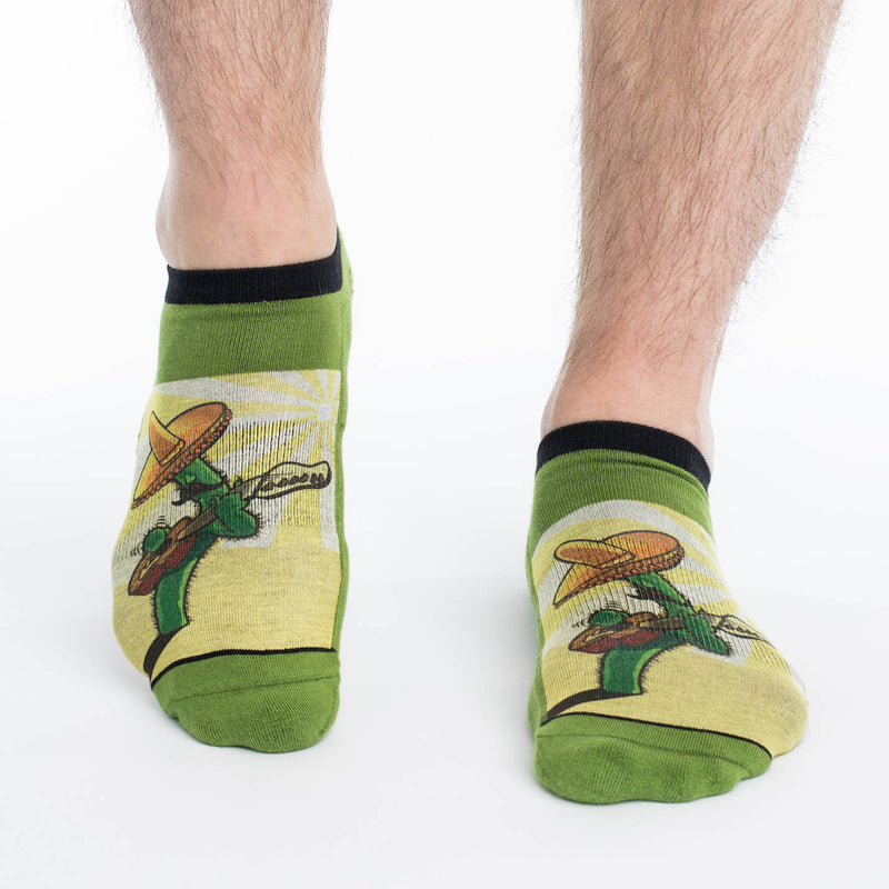 Men's Cactus Guitar Ankle Socks