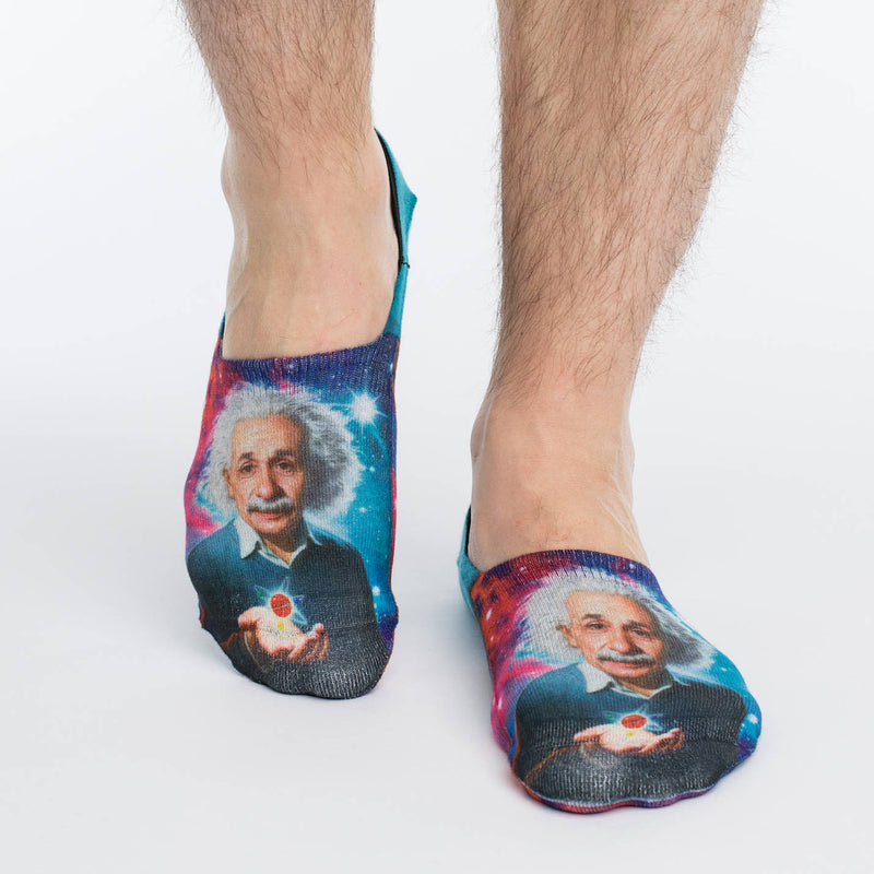Men's Albert Einstein No Show Socks