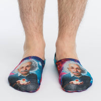 Men's Albert Einstein No Show Socks
