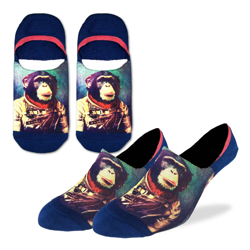 Men's Space Monkey No Show Socks