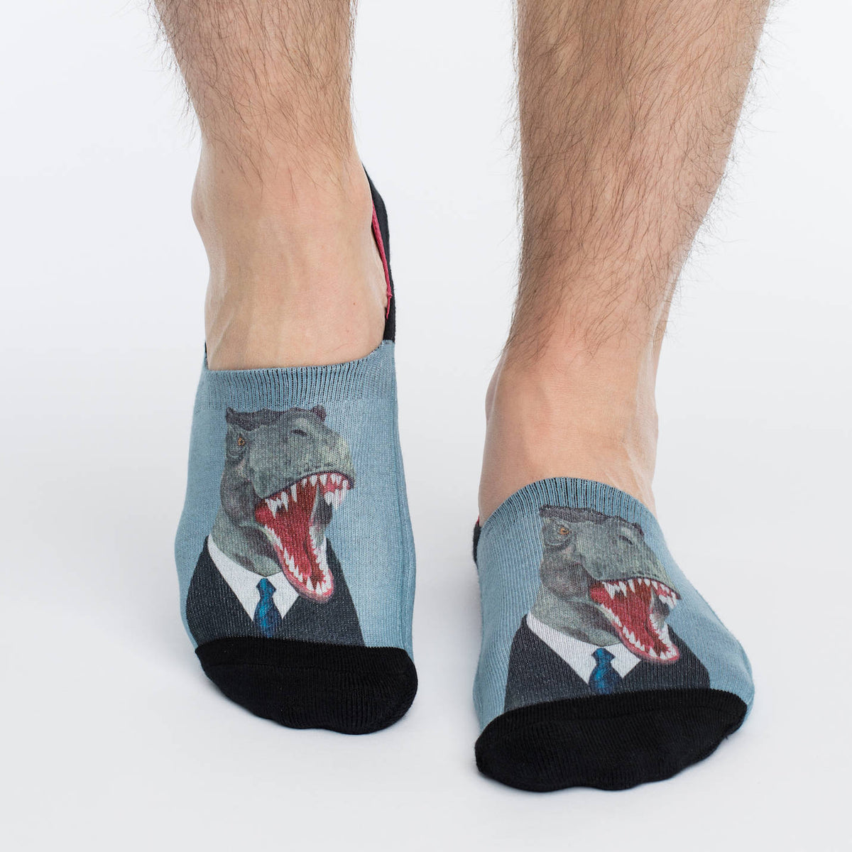 Men's Mr. T-Rex No Show Socks