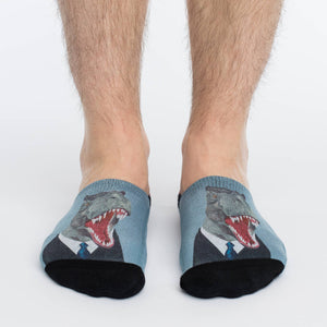 Men's Mr. T-Rex No Show Socks