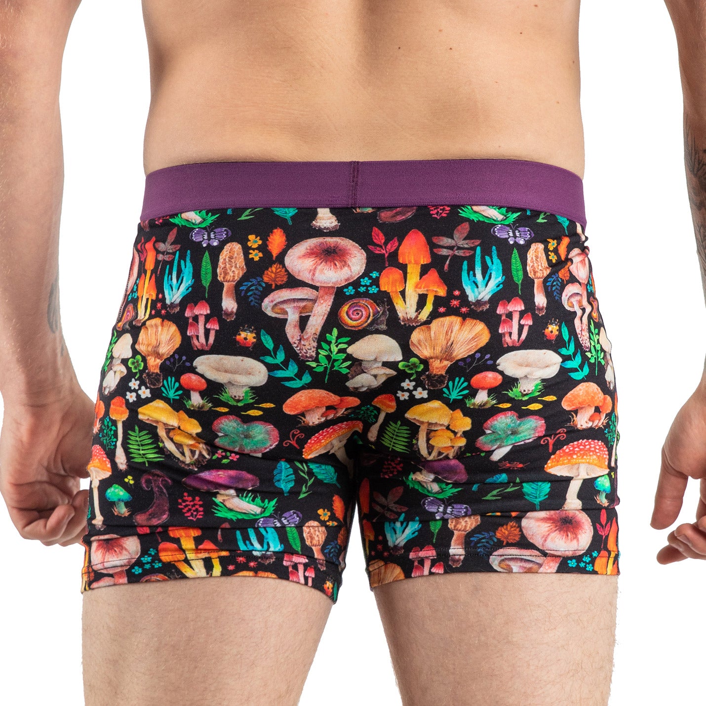 Men s Mushrooms Underwear Good Luck Sock