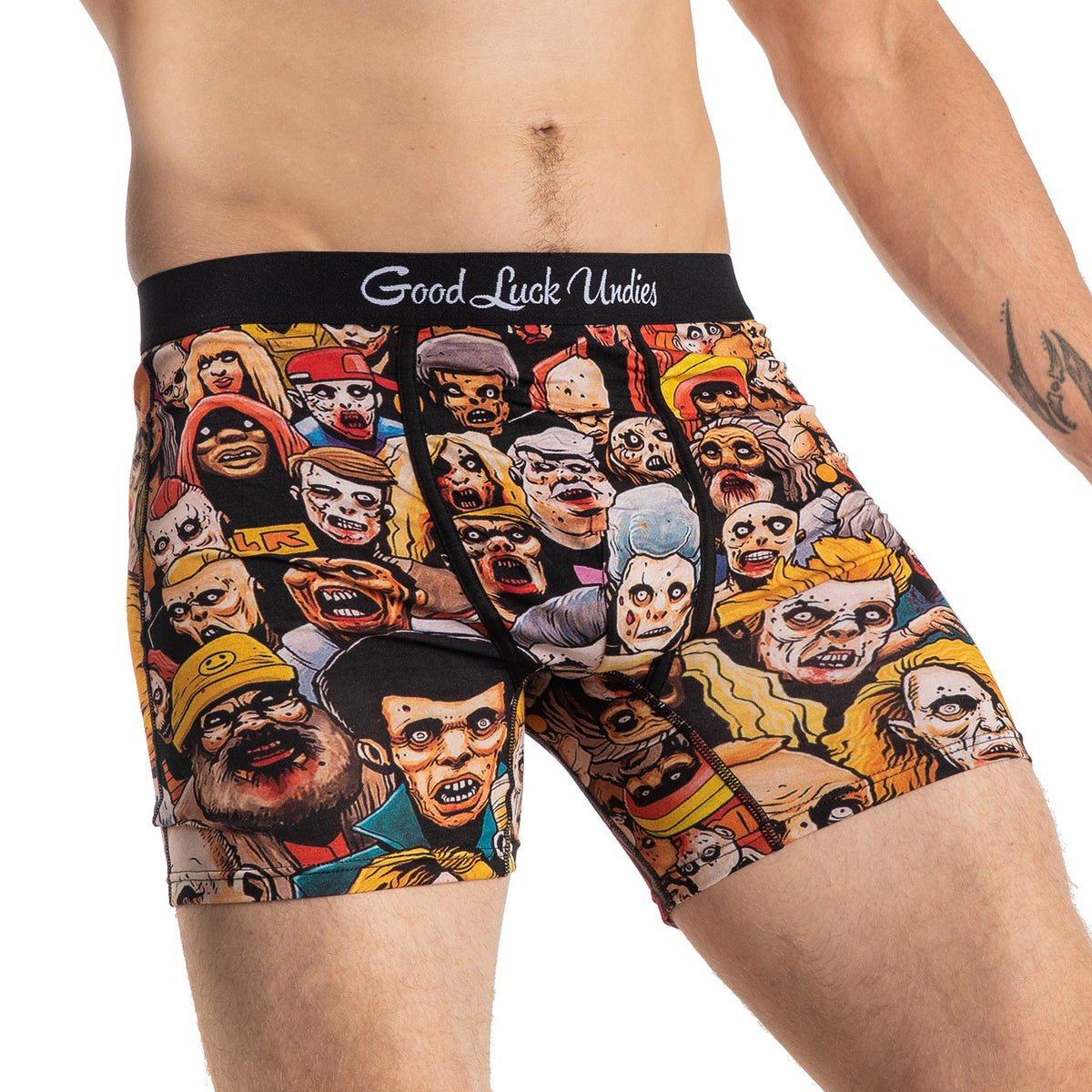 Men's Zombie Horde Underwear – Good Luck Sock