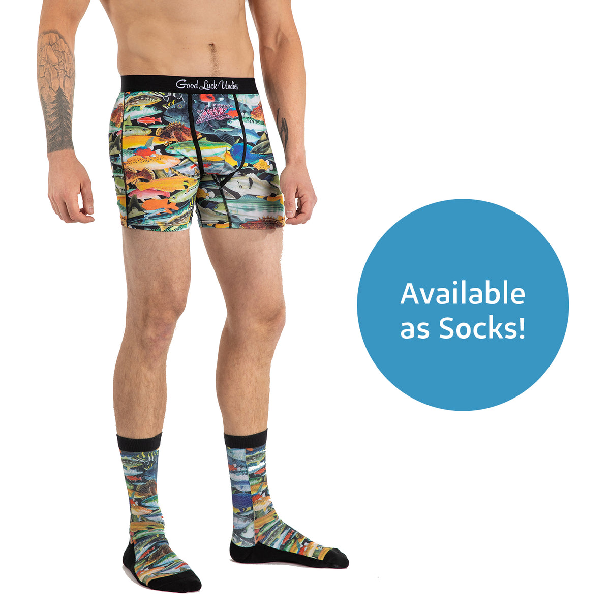 Men's Rainbow Trout Underwear