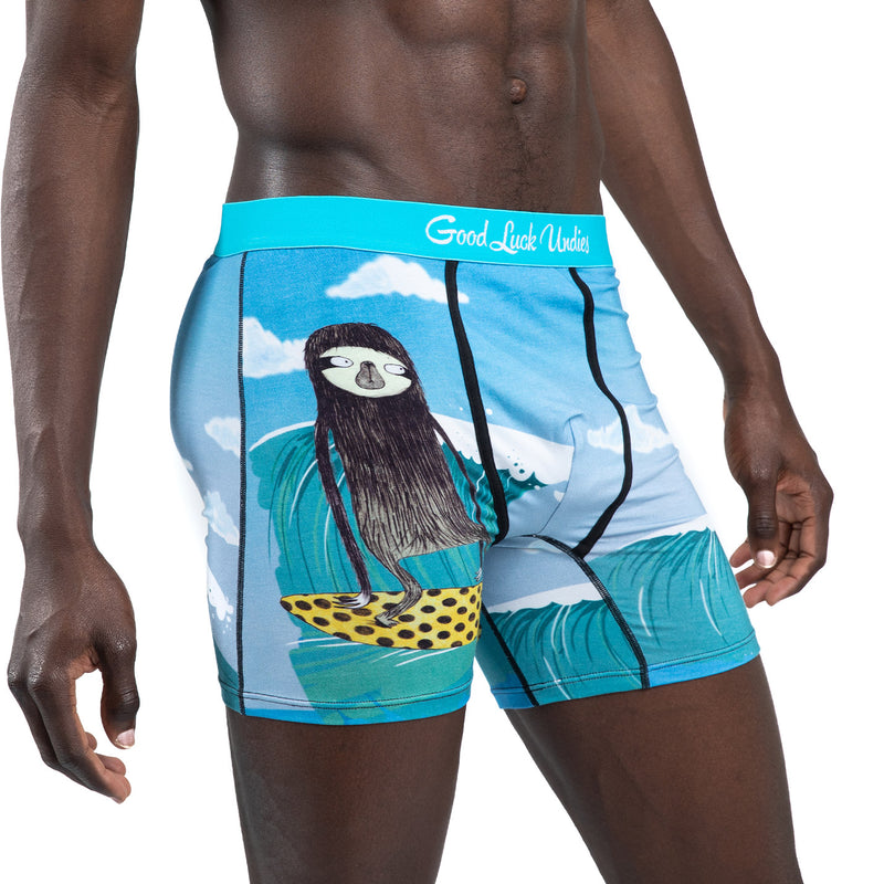 Men's Surfing Sloth Underwear