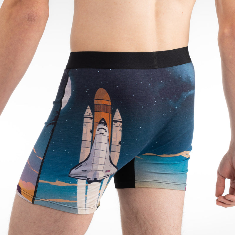 Men's Rocket Launch Underwear – Good Luck Sock