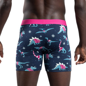 Men's Christmas Sweater Dinosaur Undies