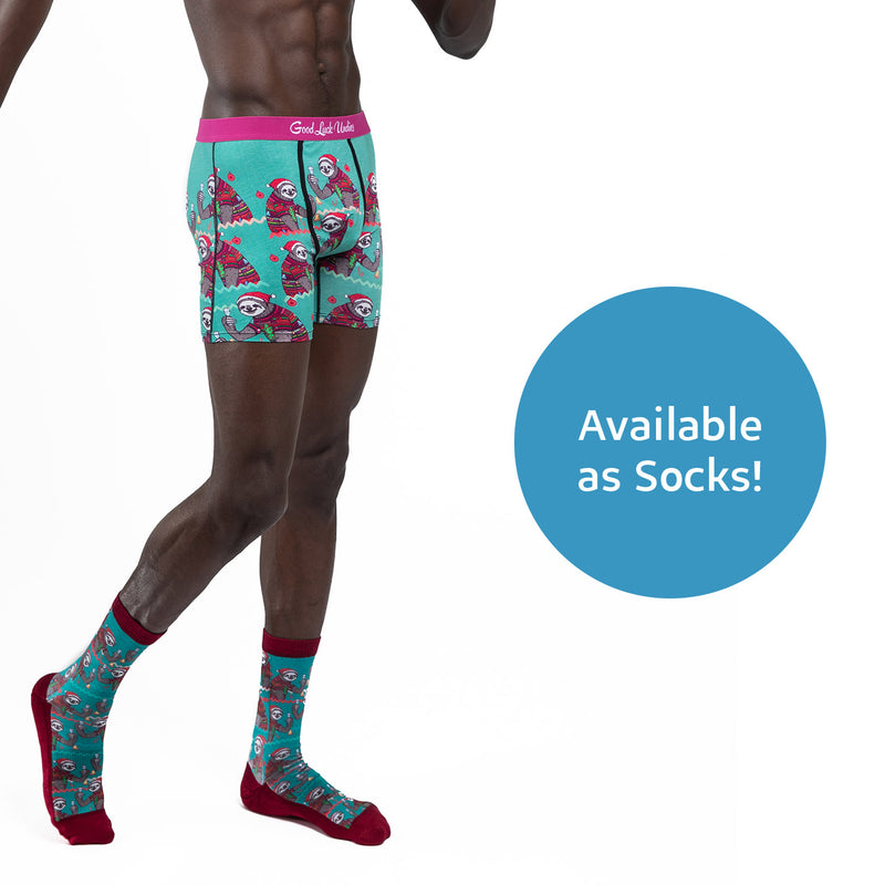 Men's Christmas Sloths Undies