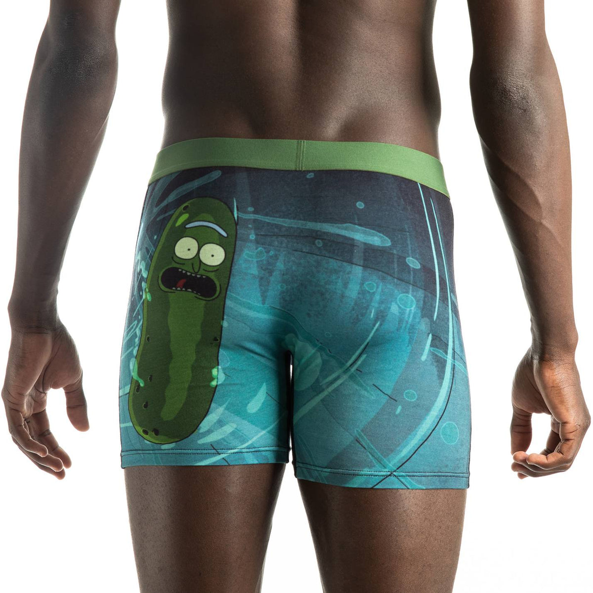 Men's Pickle Rick Sewer Escape Underwear