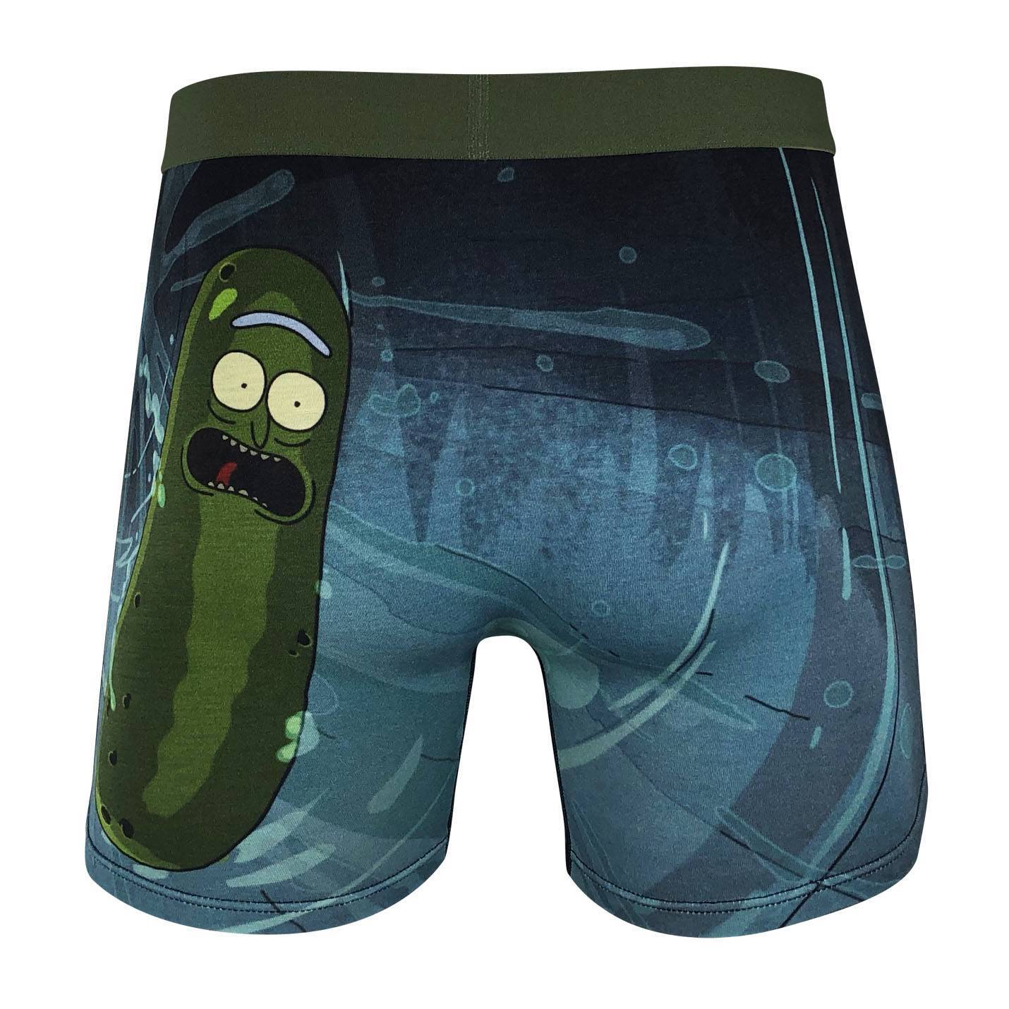 Men s Pickle Rick Sewer Escape Underwear Good Luck Sock