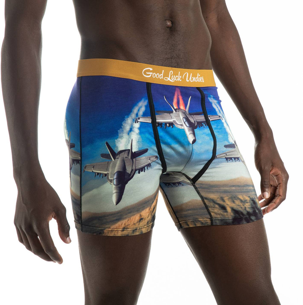 Men's F/A-18 Hornet Combat Jet Underwear