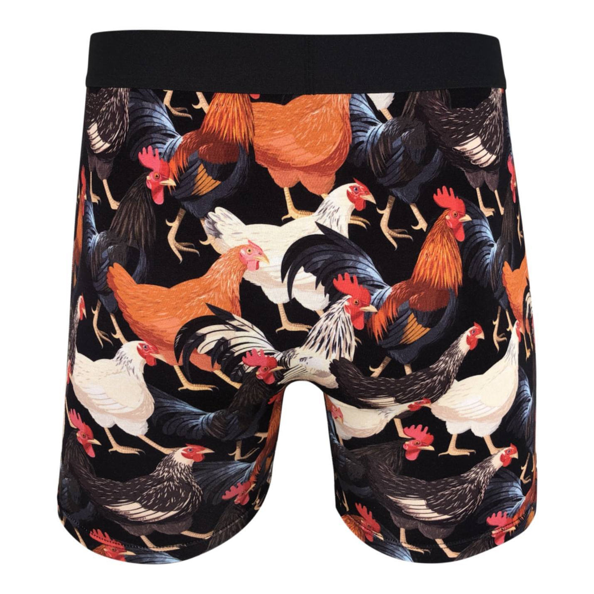 Men's Chickens and Roosters Underwear – Good Luck Sock