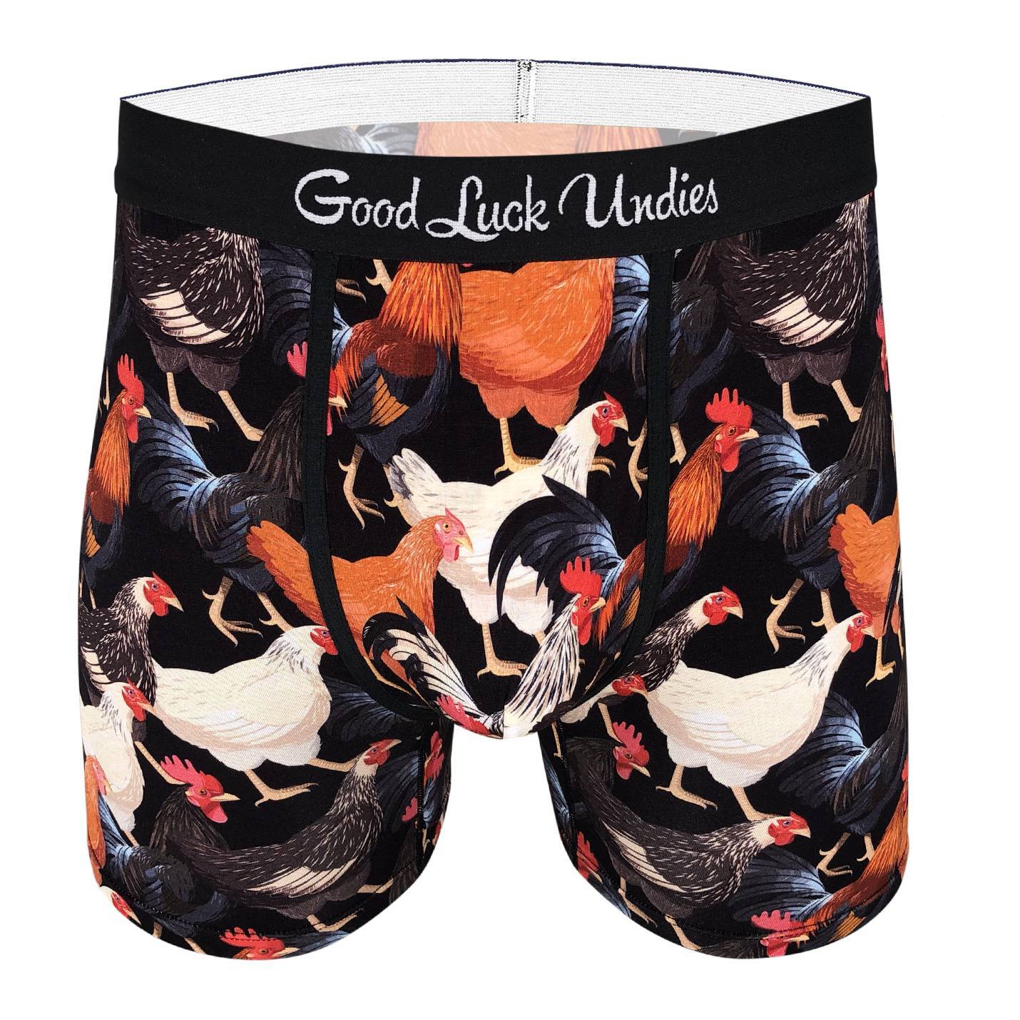 Men s Chickens and Roosters Underwear