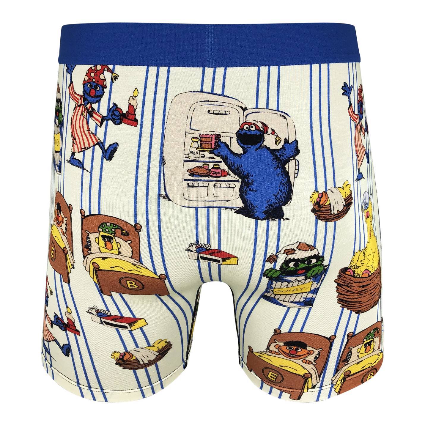 Men s Sesame Street Bedtime Underwear Good Luck Sock