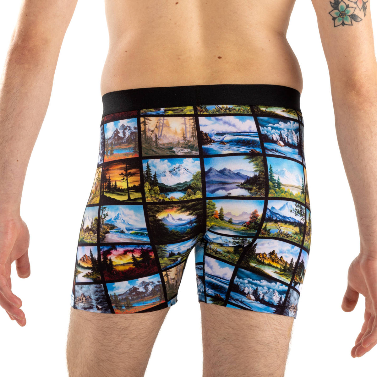 Men's Bob Ross, Painting Underwear