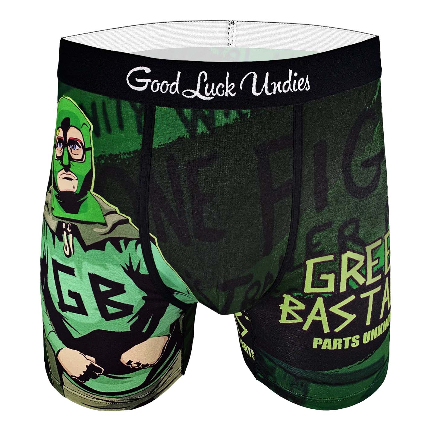 Men's Trailer Park Boys, Green Bastard Underwear – Good Luck Sock