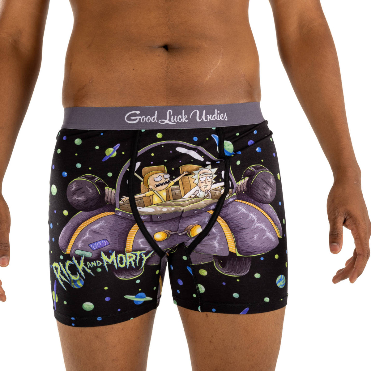 GOOD LUCK SOCK Rick & Morty Space Cruiser Underwear