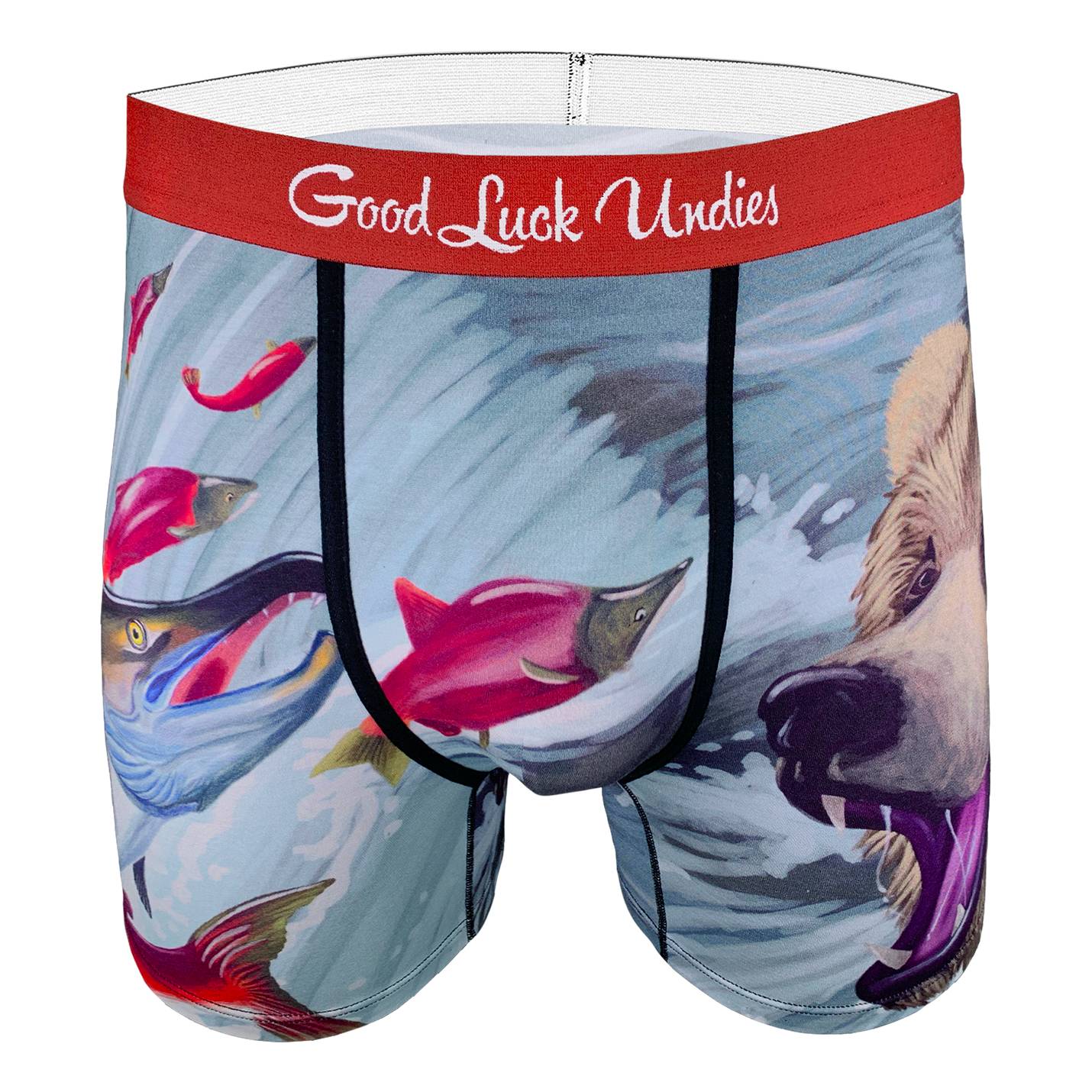 Good Luck Undies Men's Animals Boxer Brief Underwear