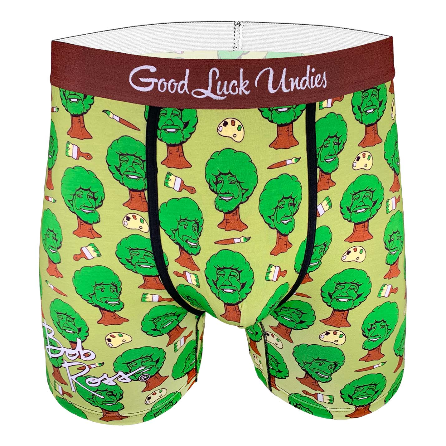 Men s Bob Ross Happy Trees Underwear